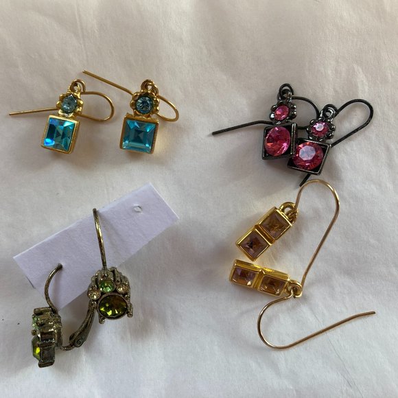 Earrings - 4 pair assorted - Picture 1 of 2
